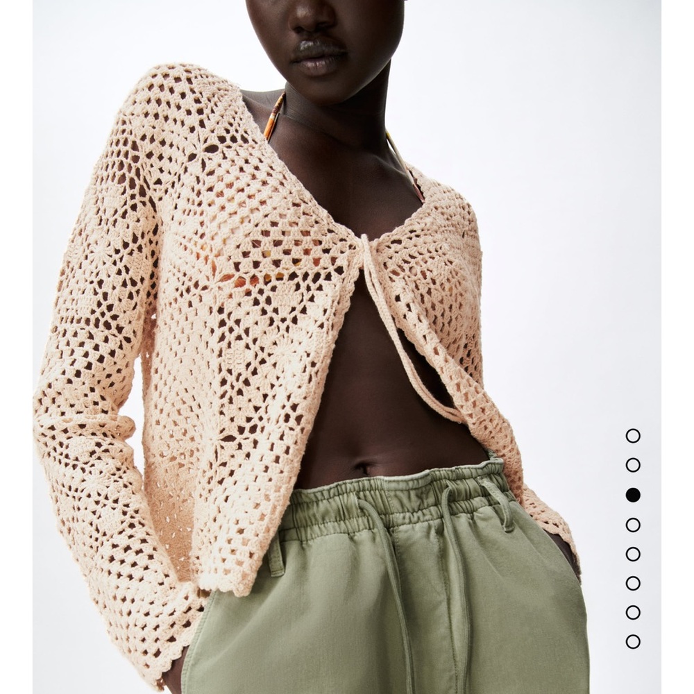 COPY - Zara Crocheted Cardigan Limited Edition
